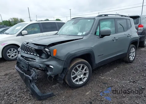 2021 Jeep Renegade Latitude 4X4 из США, поврежденный, VIN ZACNJDBB7MPN21609